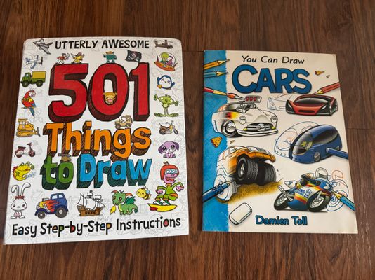 501 things to draw You can draw cars