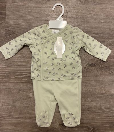Koala Baby New outfit with tags green cotton long sleeves 6 Months