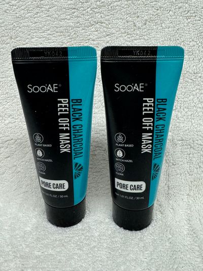 2 Brand New black charcoal peel off masks 2 Brand New black charcoal peel off masks