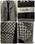 Jones studio long duster style jacket Zig zag print w zipper detail and cuffs Women's 2X
