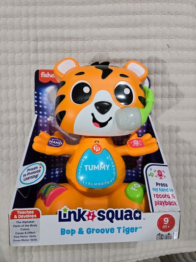 Fisher Price NEW in box baby learning toy link squad