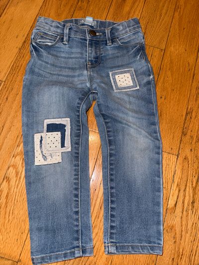 Baby Gap Patchwork boyfriend jean 3T