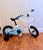 Liv Adore 12 inch blue and white girls bike w basket and bell 12 Kids Bike