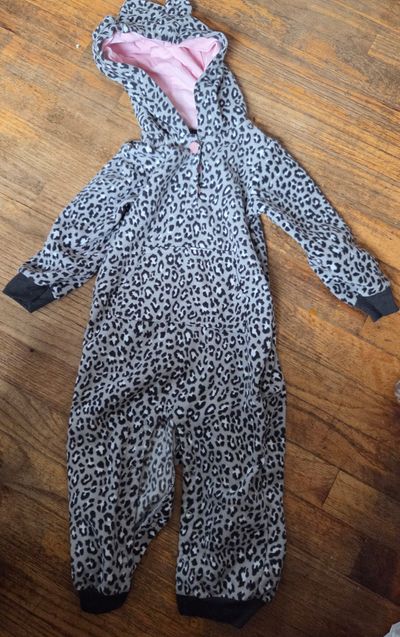 Carters Hooded Romper  24 Months