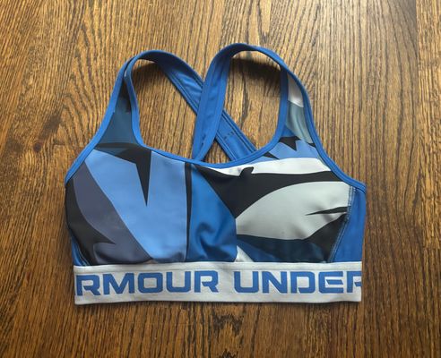 Under Armour, small child sports bra with pads Fits 6-8 7-8
