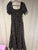Forever 21 Black floral smocked maxi dress with puff sleeves Women's - S