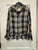 SO Very soft plaid shirt, size L but fits like M Women's - M