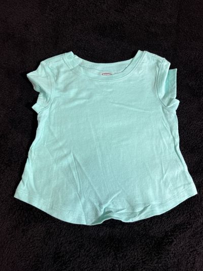 Old navy Mint green t 12 Months