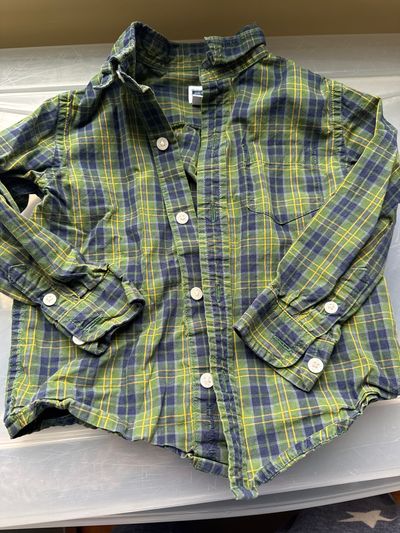 Janie and Jack Long sleeve button down 18-24 Months