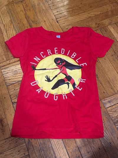 Disney incredible daughter shirt 7/8 7-8