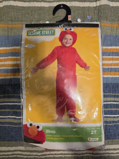 Sesame Street Elmo Costume 2T