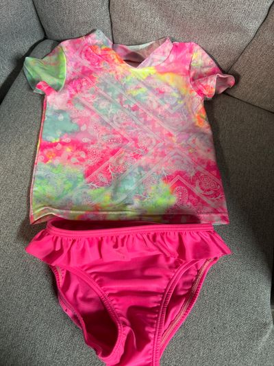 Childrens Place Pink Tankini 2T