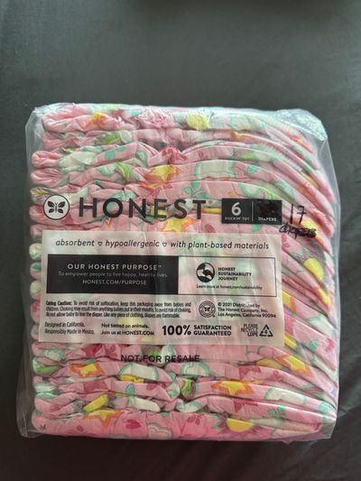 HONEST Honest Diapers 17pcs - Size 6