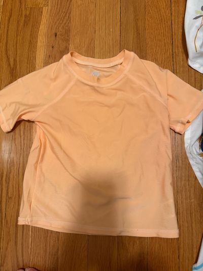Wonder nation Orange swim top 4T/4