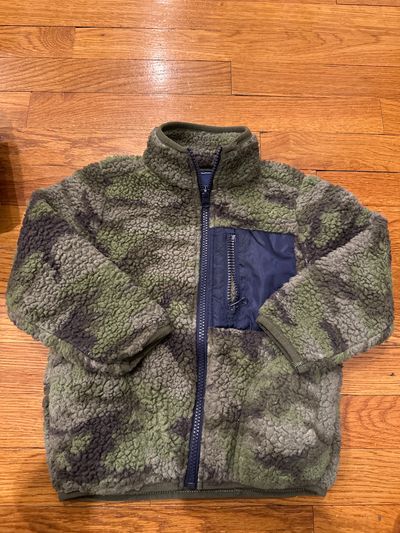 Andy & Evan fleece camo jacket  3T