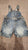Oshkosh 100% cotton denim overalls 2T