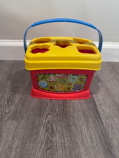 Fisher Price blocks sorting Babys first blocks sorting play