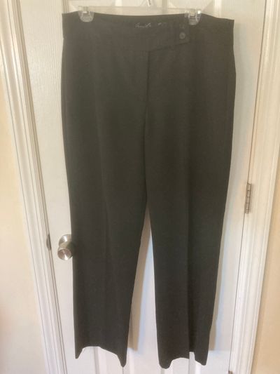 Gloria Vanderbilt Black stretchy dress pants Women's 10