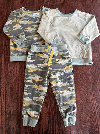 Tommy Bahama 2 sweatshirts and 1 sweatpant  18 Months