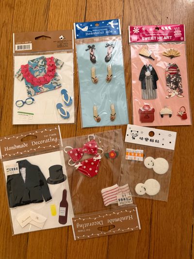 Misc Scrapbooking stickers