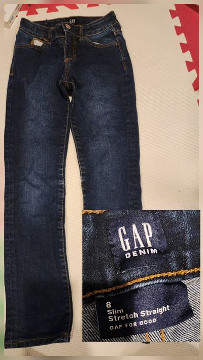 Gap Denim Jean slim stretch straight Gap Denim Jean slim stretch straight 7-8