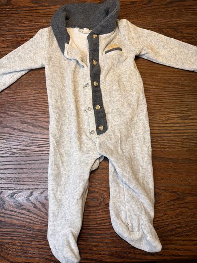 Jumpsuit velvet  3-6 Months