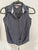 Cat & Jack Blue gingham button down sleeveless 14-16