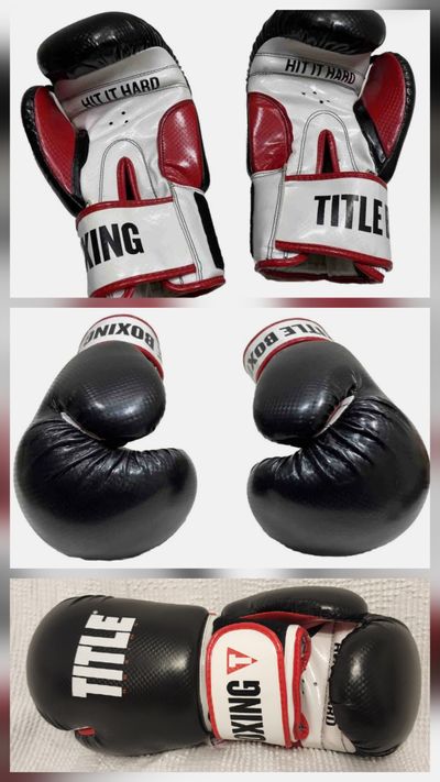 TITLE BOXING PRO STYLE LEATHER TRAINING BOXING GLOVES