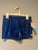 Snowflake Designs retail $24 NEW blue sparkly Adult large waist 27-29 inchs Women's - XS