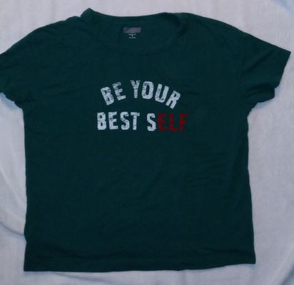 Old Navy Be Your Best SElf Tshirt  Women's - M