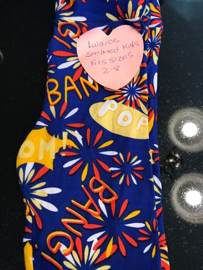 NEW Lularoe NEW LLR kids leggings sm-med fits sizes 2-8. Please search more 0-3 Months