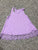 Old navy Purple swing tank w lace trim bottom 6T/6