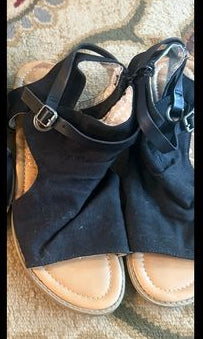 Blowfish Black sandals 10 (Adult)