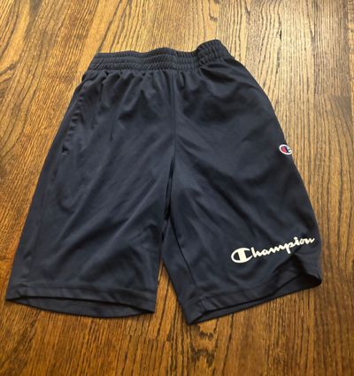 Champion Navy shorts size small  5T/5
