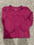 Wonder nation Maroon long sleeve 6T/6