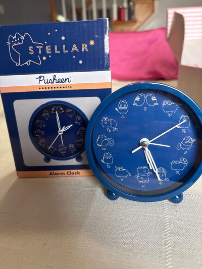 NEW - Pusheen alarm clock About 5x5 in