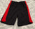 Jumping Beans EUC Black and red active wear shorts, size 6 6T/6