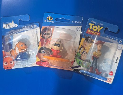 Pixar Figures New 3 Pack
