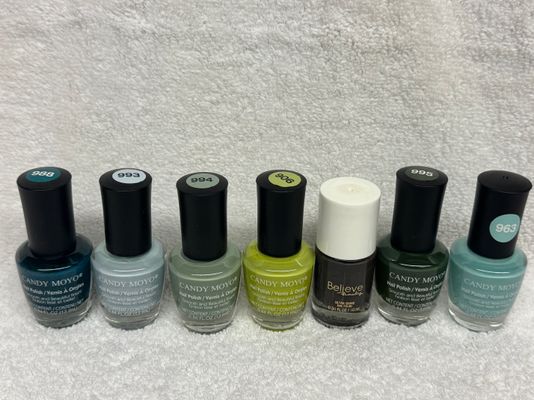 Brand New Nail polishes. Set of 7 Brand New Nail polishes. Set of 7
