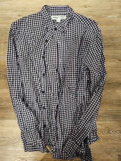 Old navy Button down shirt blue and white Men's - M