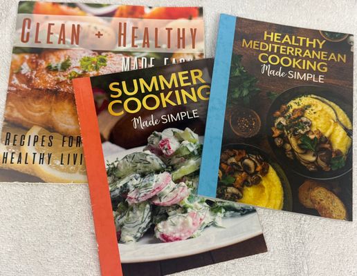 Set of Cook Books Set of Cook Books