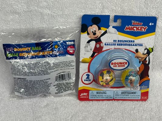 Brand New Disney Bouncy Balls & LED Light up ball Brand New Disney Bouncy Balls & LED Light up bouncy ball