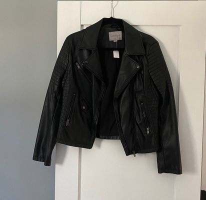 Wishlist Apparel NWOT faux leather jacket Women's - L