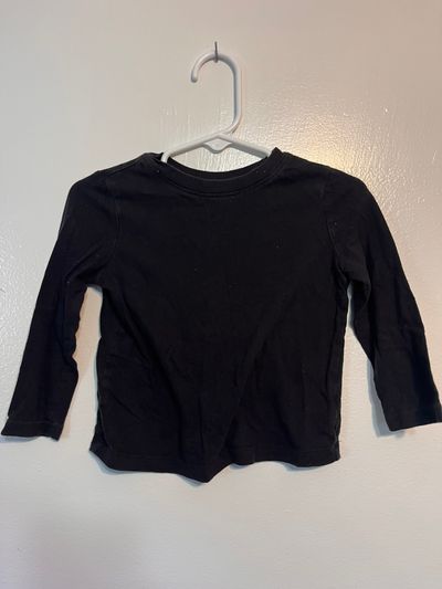 Old Navy Black Long Sleeve Tee 18-24 Months