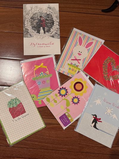 Brand new Easter and Christmas cards