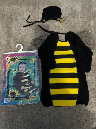 N/A Bumblebee costume 1 size fits all. Bottom was cut for leg room