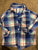 Carters button up flannel top  18 Months