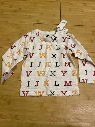 Monica and Andy NEW 18m Alphabet Long Sleeve 18 Months