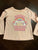 The childrens place Girls pink long sleeve shirt. Sisters make the best friends 4T