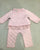 First Impressions Quilted pink set  12 Months